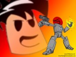 Beefsteak in his robo outfit!  Such a cool wallpaper!